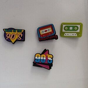 90s Nostalgia Croc jibbits rubber shoe charms